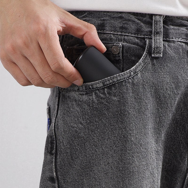 Travel-Size Rechargeable Men's Foil Shaver with USB-C Charging for On-the-Go Grooming | Thomler