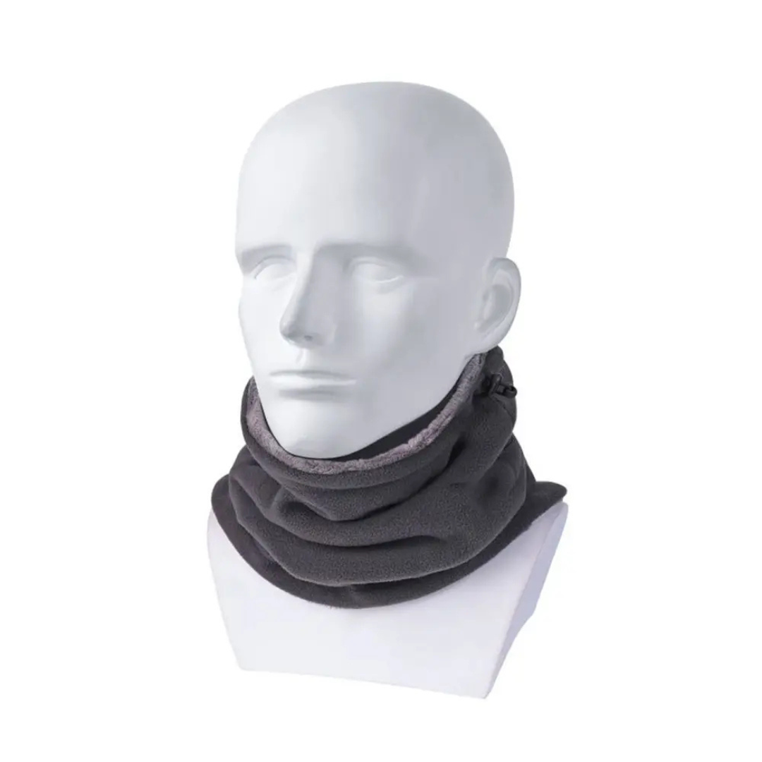 Adjustable Fleece Neck Warmer Gaiter with Drawstring for Winter Sports & Outdoor Activities | Thomler