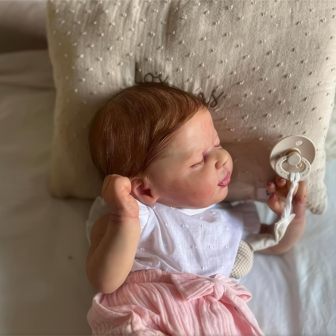 Lifelike Silicone Baby Doll with Soft Touch Skin for Collectible Display & Comfort | Thomler
