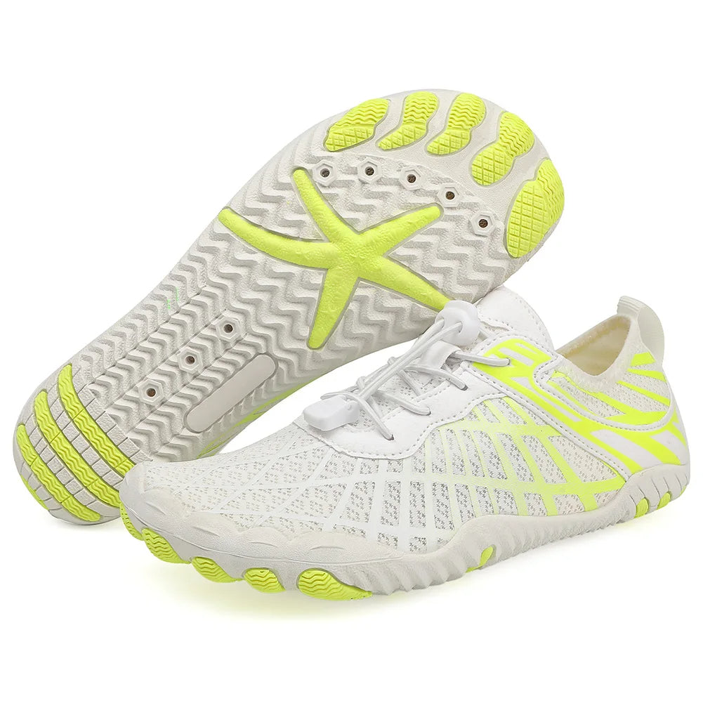 Quick-Dry Water Shoes with Non-Slip Rubber Sole for Beach, Pool & Water Sports | Unisex Lightweight Aqua Sneakers | Thomler