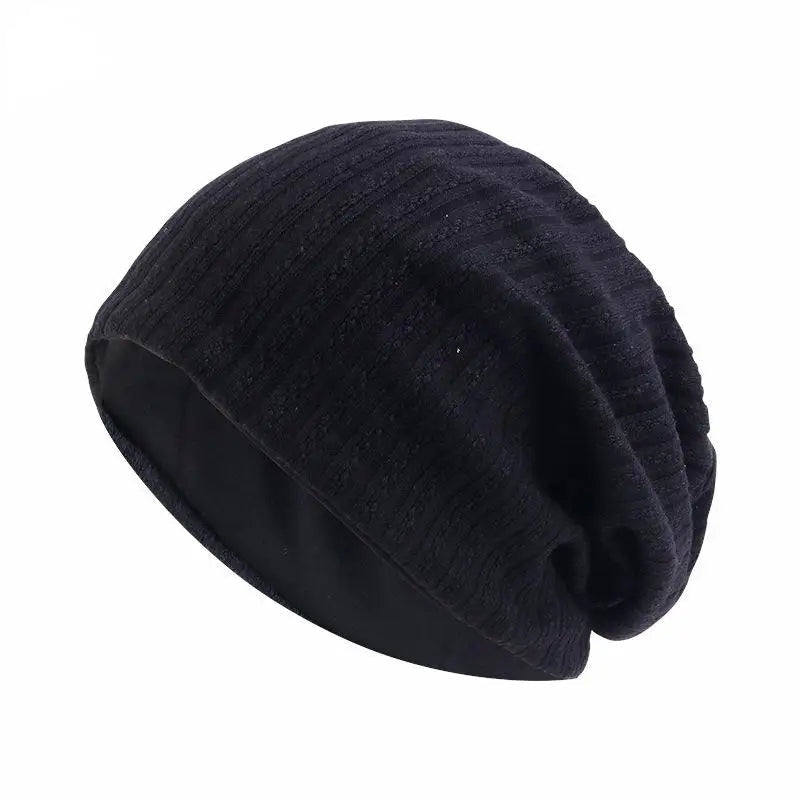Textured Knit Beanie – Soft Cotton-Blend Winter Cap for Men & Women, One Size Fits All | Thomler