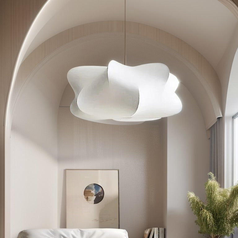 Silk Pendant Light Japanese-Inspired LED Warm White for Living Room Bedroom Hotel | Thomler