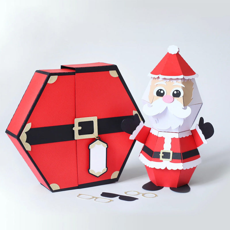 Santa Claus 3D Pop-Up Surprise Card for Christmas Pranks and Holiday Fun | Thomler