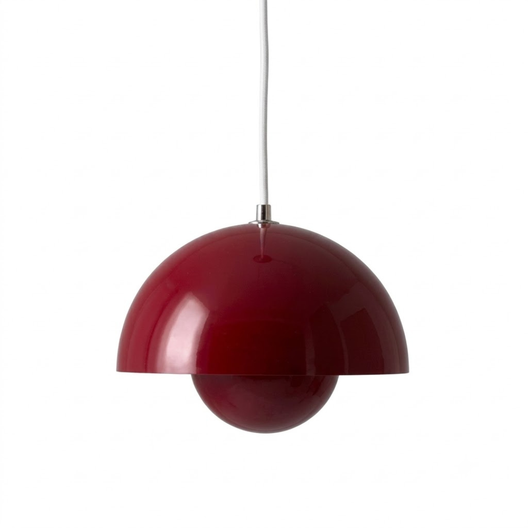 Hanging Planter Light Fixture with Built-In Pot for Indoor Plants & Modern Scandinavian Farmhouse Decor | Thomler