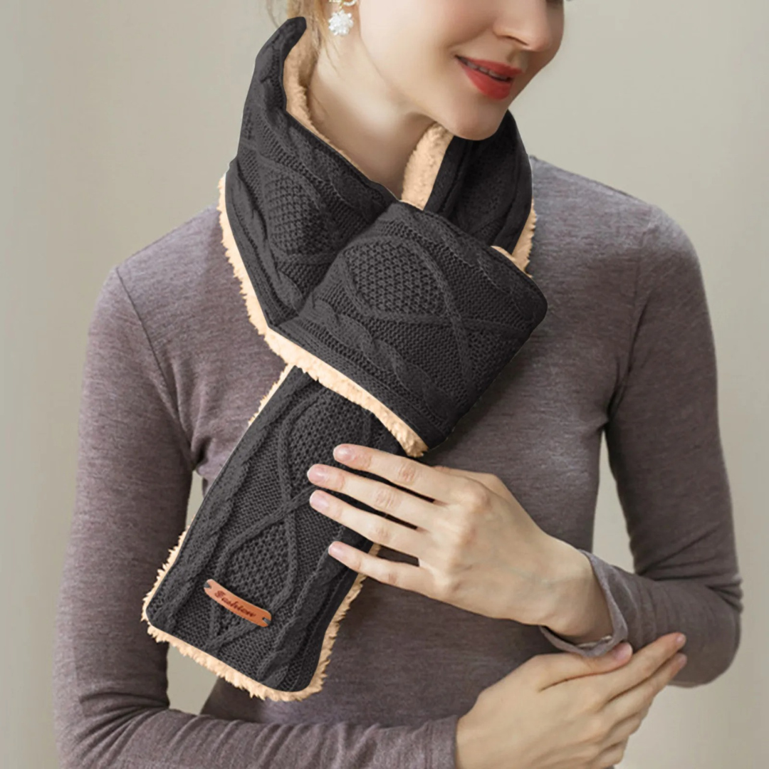 Heated Neck Wrap with 3 Temperature Settings & USB-C Charging – Stay Warm Anywhere | Thomler