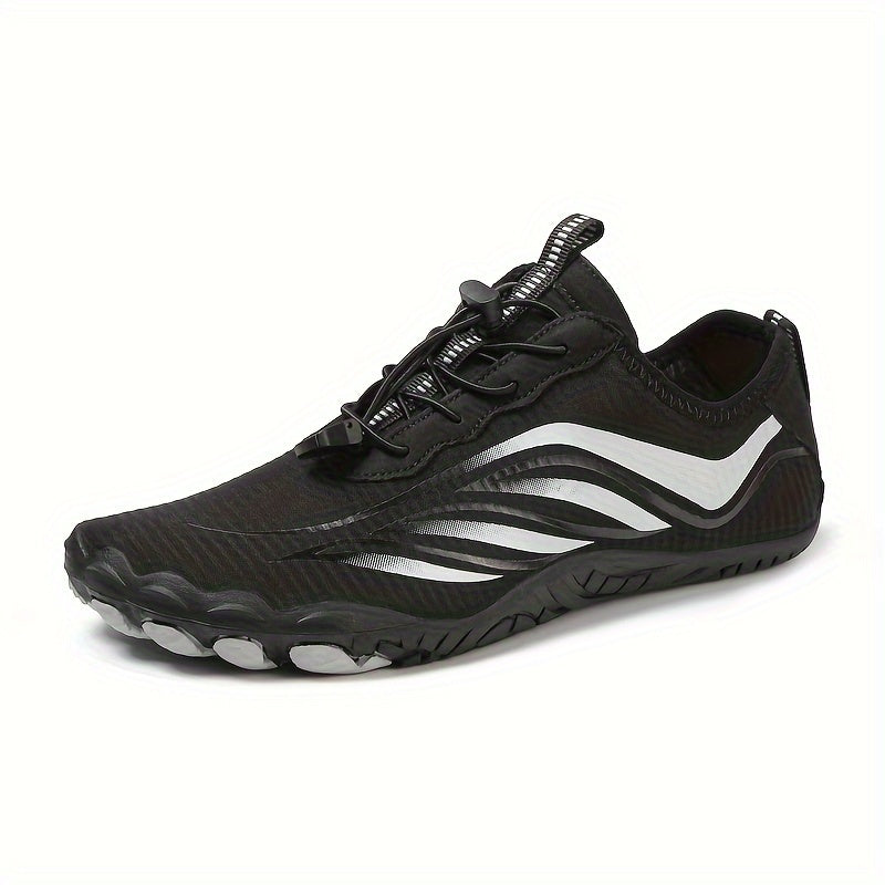 Quick-Dry Water Shoes with Five-Toe Design – Mesh Barefoot Aqua Footwear for Swimming, Hiking & Beach Sports | Thomler