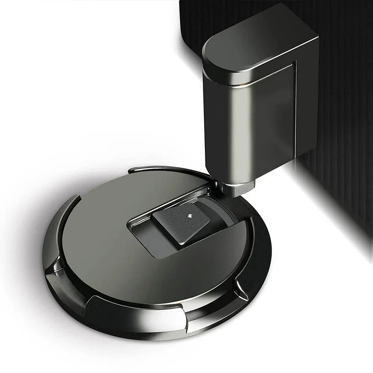 Door Stopper Zinc Alloy Push Lock Floor Mounted Stable Door Holder For Living Room Office Hallway Mechanical Door Stop | Thomler