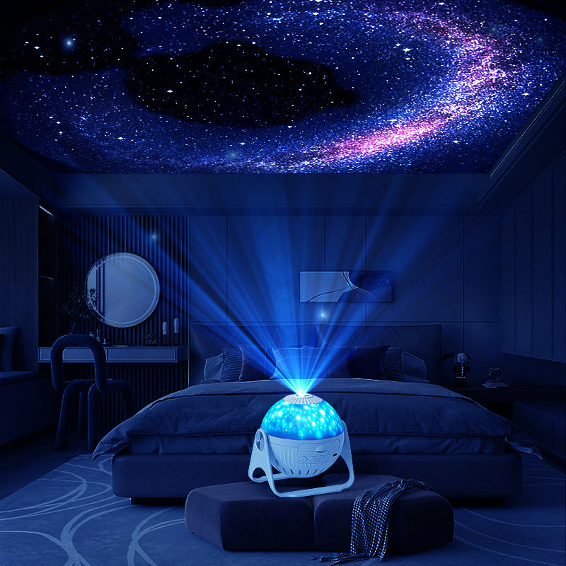 Starry Sky Projector Multi Colour LED Bedroom Relaxation Galaxy Light Moving Stars Nebula Night Light Ambient Lighting | Thomler