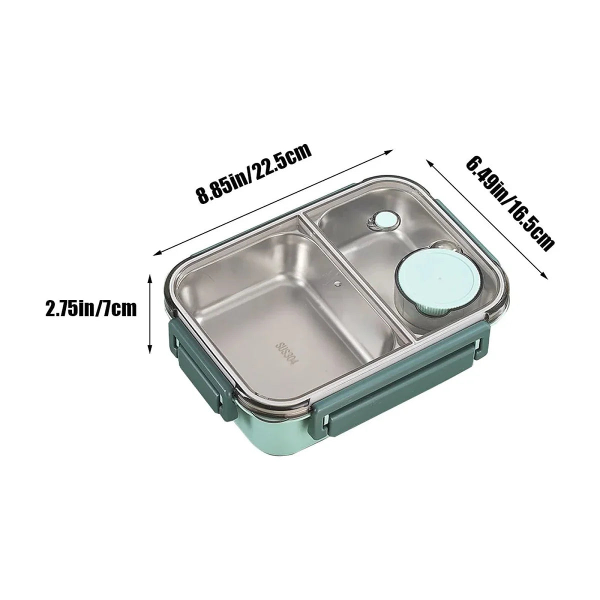 Insulated Food Container Stainless Steel 16 oz Portable Lunch Thermos Travel Mug Leak-Proof | Thomler