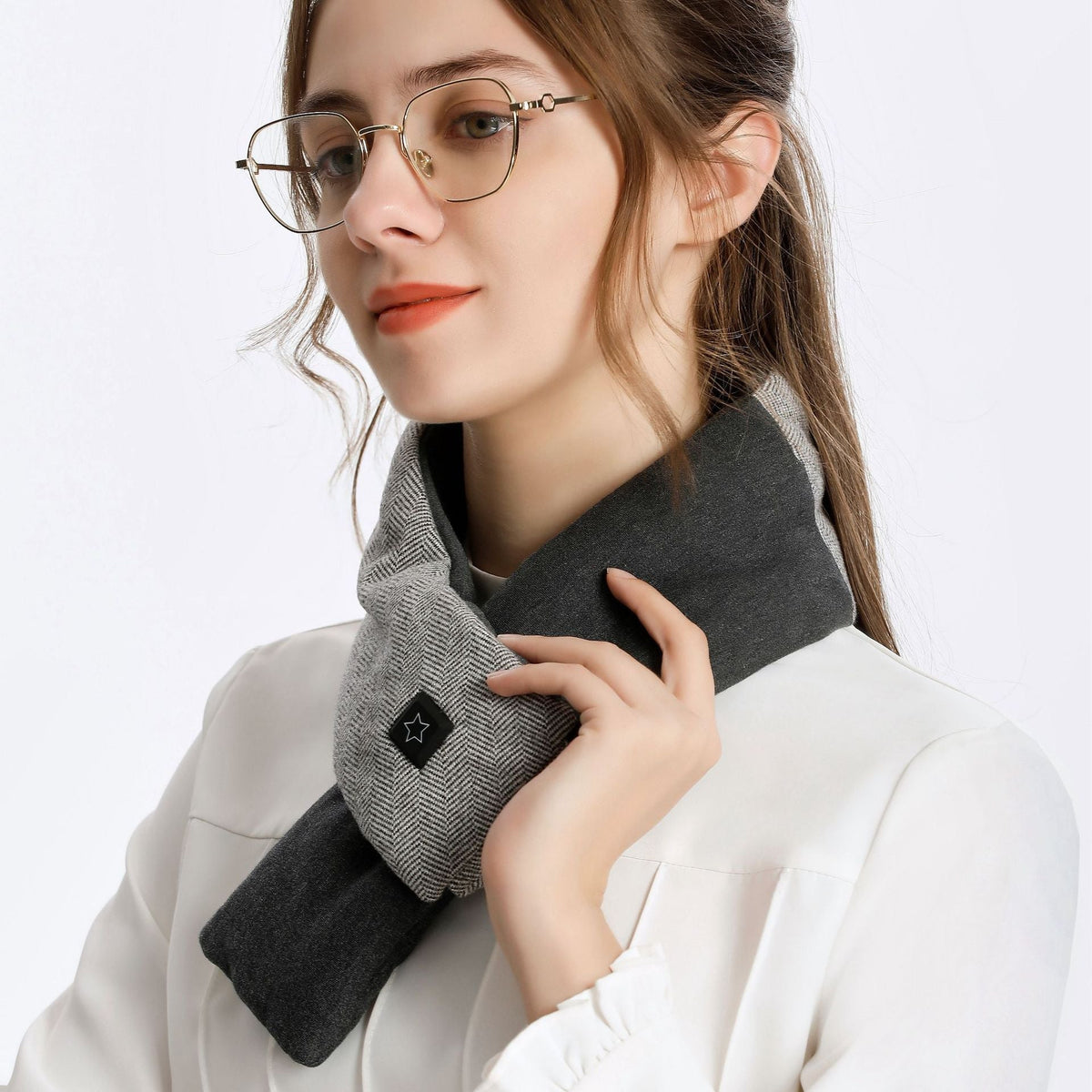USB-Powered Heated Neck Scarf – Adjustable Temperature Wrap for Cold Weather & Muscle Relief | Thomler