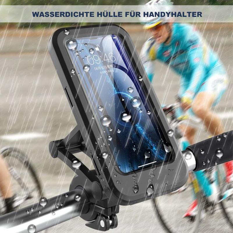 Waterproof Bike Phone Mount with 5000mAh Power Bank USB Charging Handlebar Holder for Smartphones 4.5-6.8 Inches Touch Screen Compatible Mot | Thomler