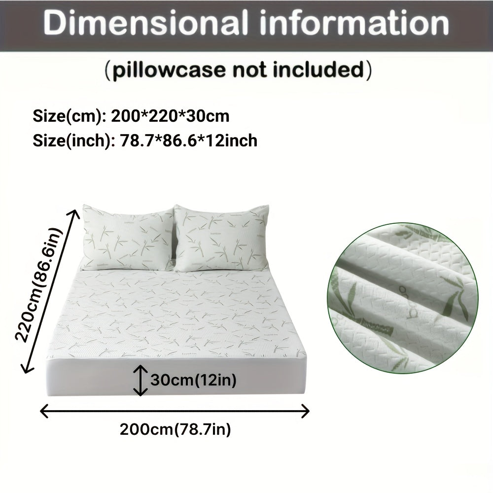 Cooling Bamboo Mattress Pad with 3D Air Layer – Breathable Pressure-Relief Topper for Better Sleep | Thomler