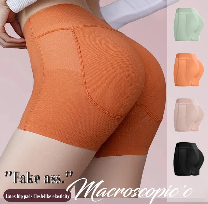 High-Waist Padded Butt-Lifting Shapewear Shorts for Women – Seamless Body Shaper with Removable Pads for Everyday Confidence & Special Occas | Thomler