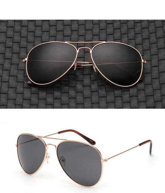 Polarized Aviator Sunglasses for Men & Women – UV400 Protection, Anti-Reflective Lenses, Scratch-Resistant Metal Frame | Thomler