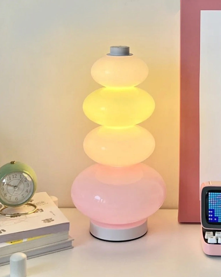 Floor Lamp Acrylic Candy Column 63 in Decorative Living Room Bedroom Lighting Accent | Thomler