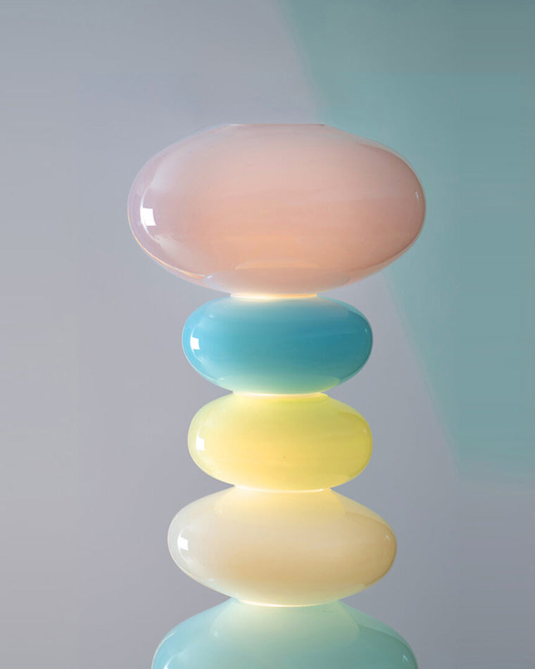 Floor Lamp Acrylic Candy Column 63 in Decorative Living Room Bedroom Lighting Accent | Thomler