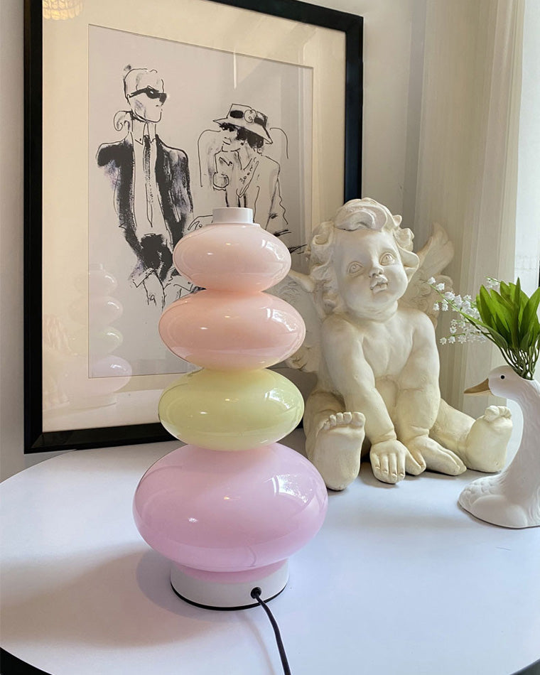 Floor Lamp Acrylic Candy Column 63 in Decorative Living Room Bedroom Lighting Accent | Thomler