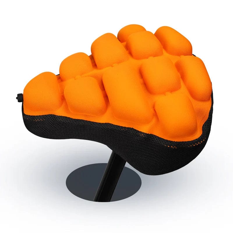 Inflatable Bike Seat Cushion with Air Shock Absorption & Ventilated Design for Comfort on Long Rides – Adjustable Pressure Bicycle Saddle | Thomler