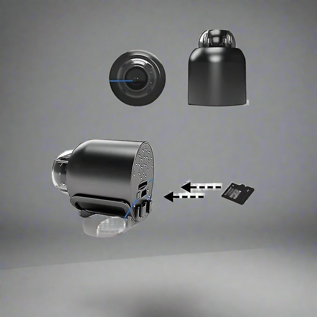 Security Camera Compact 2.0 cm Wireless Indoor Monitoring WiFi 1080P HD Motion Detection Night Vision Mini Surveillance Camera | Thomler
