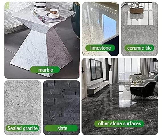 Advanced Surface Sealant for Stone, Wood & Tile Floors – Crystal-Clear Protective Finish for Kitchen Countertops, Hardwood, Marble & Granite | Thomler