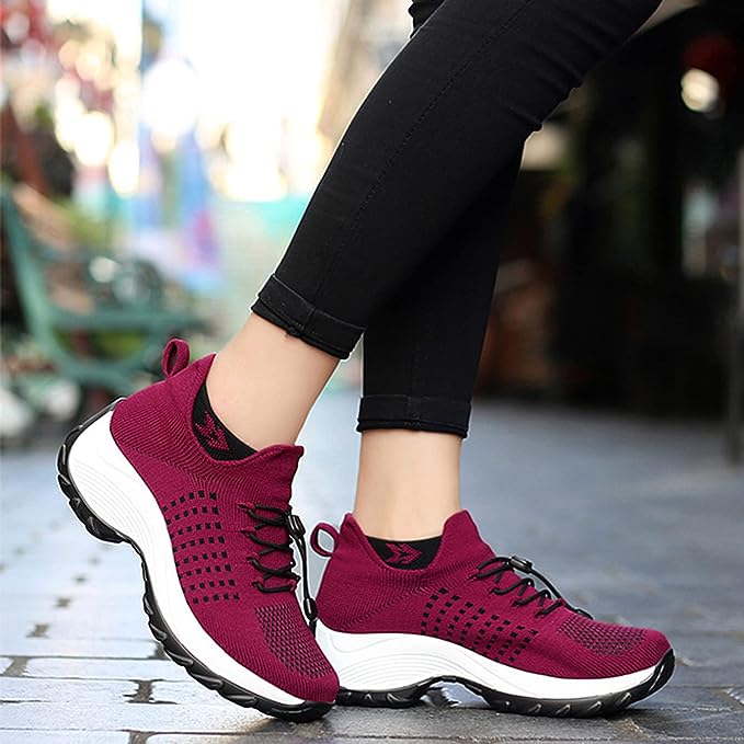 Orthopedic Sneakers for Plantar Fasciitis Relief Wide Toe Box Arch Support Cushioned Heel Slip-Resistant Sole for Women Men Foot Pain | Thomler