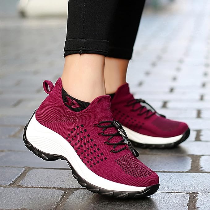 Orthopedic Sneakers for Plantar Fasciitis Relief Wide Toe Box Arch Support Cushioned Heel Slip-Resistant Sole for Women Men Foot Pain | Thomler