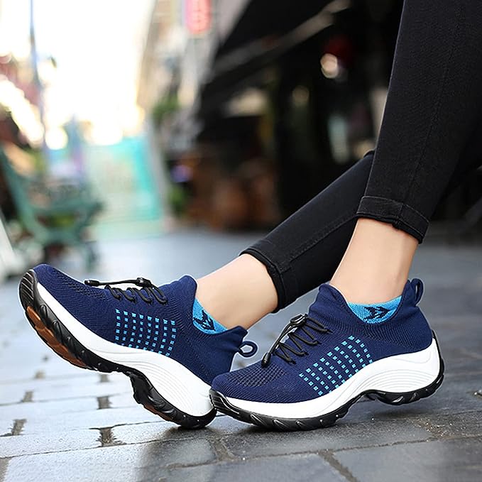 Orthopedic Sneakers for Plantar Fasciitis Relief Wide Toe Box Arch Support Cushioned Heel Slip-Resistant Sole for Women Men Foot Pain | Thomler