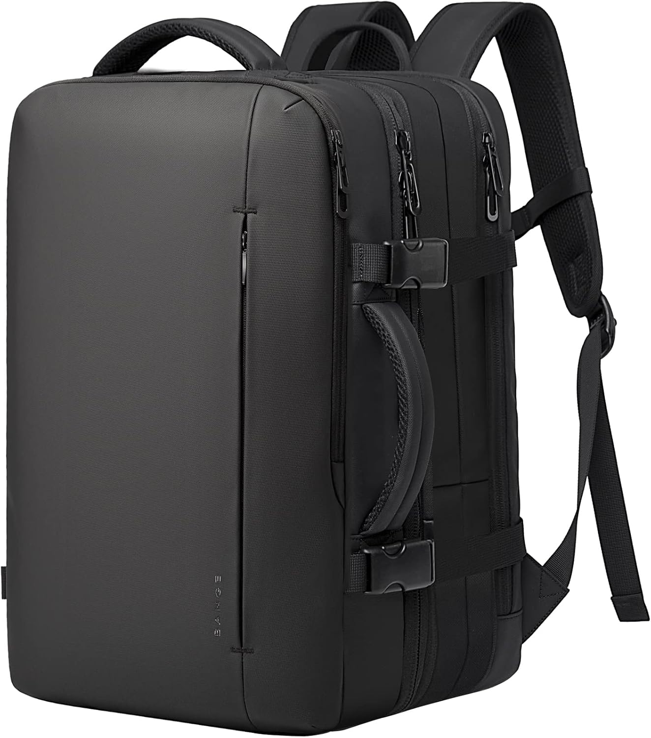 Convertible Carry-On Backpack with Laptop Compartment | Water-Resistant Travel Bag with Duffle Mode | Fits 17-Inch Laptop | Security Pocket | Thomler