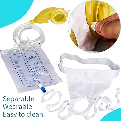 Medical Urine Drainage System with Soft-Touch Receiver for Bedside Relief & Recovery | Thomler