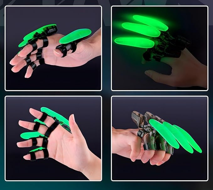 Build-Your-Own Extending Finger Claws – Snap-Action Hand Prop for Dress-Up, Role-Play & Movie-Style Costume Accessories | Thomler