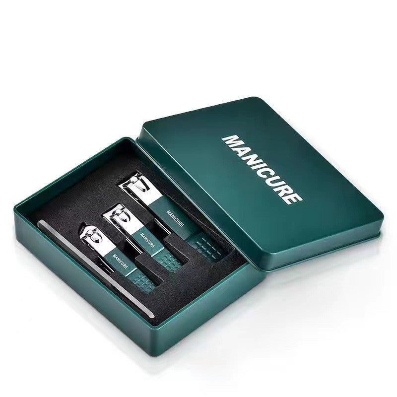 Travel Manicure Kit with Multiple Clippers for Fingernails and Toenails in Compact Case for Home, Travel, Gym | Thomler