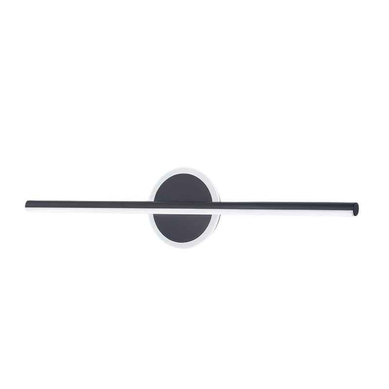 LED Wall Sconce Black & Gold Metal Modern Geometric Light Fixture for Living Room Bedroom Bathroom Warm White Accent Lighting | Thomler