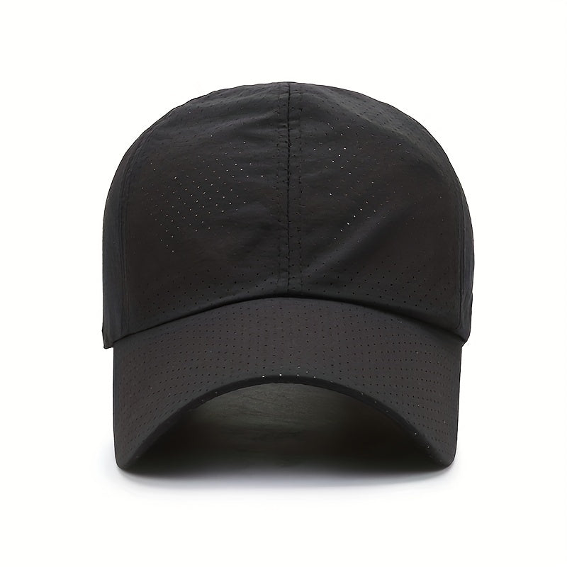 Breathable Mesh Baseball Cap with UV Protection for Outdoor Sports, Hiking, Running & Cycling | Lightweight Fast-Drying Summer Hat for | Thomler