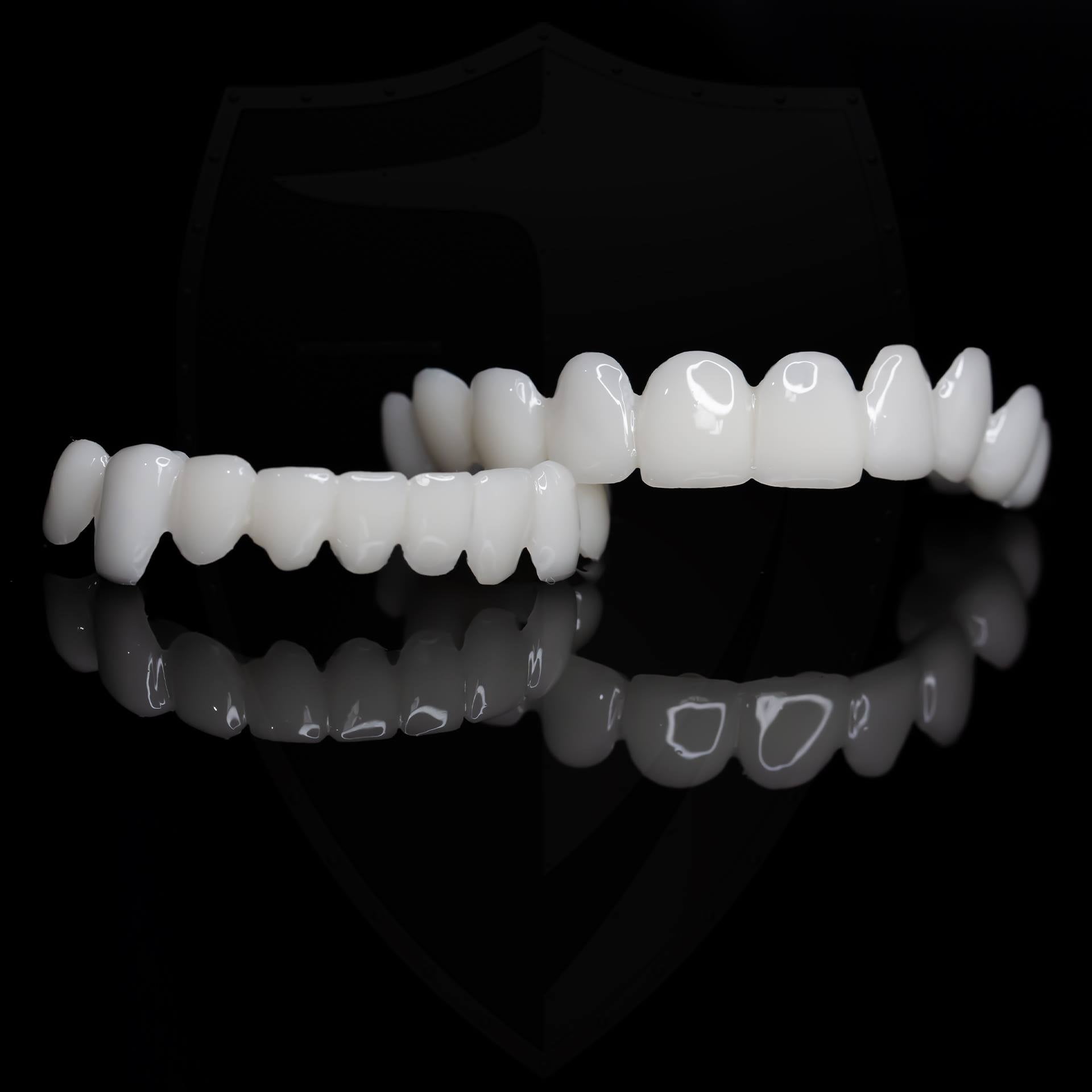 Snap-On Cosmetic Teeth Veneers for Covering Gaps, Stains & Missing Teeth – Reusable Smile Enhancement for Daily Confidence & Special Events | Thomler