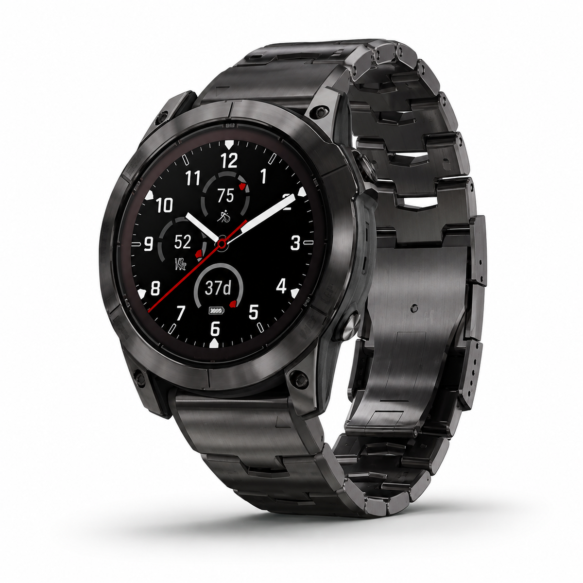 Premium Titanium Watch Band for Garmin Fenix 9 – Metal Link Bracelet with Tool-Free QuickFit Connection – 22mm & 26mm Options for 47mm / | Thomler