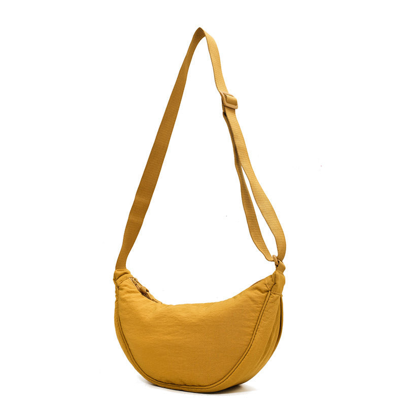 Curved Shoulder Bag for Women – Soft PU Leather Crossbody Purse with Adjustable Strap for Everyday Wear & Travel | Thomler