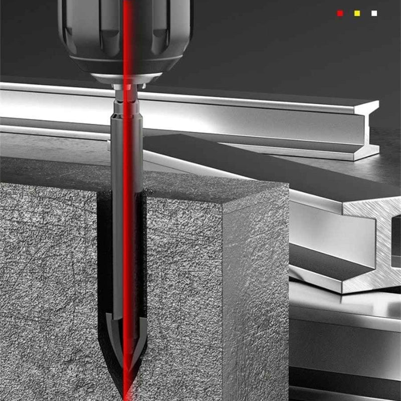 Carbide Drill Bit Set for Tile, Glass & Marble – Precision Drilling Without Water | Thomler