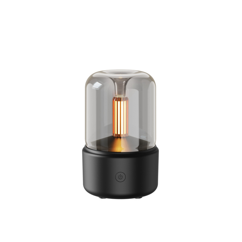 Essential Oil Diffuser Night Light | Ultrasonic Mist Aromatherapy Humidifier with Soft Glow LED | Quiet for Bedroom Living Room Office | Thomler