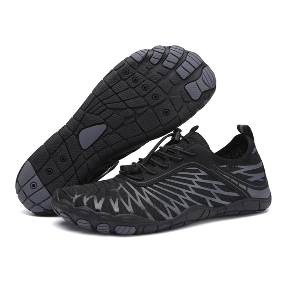 Quick-Dry Water Shoes with Non-Slip Rubber Sole for Beach, Pool & Water Sports | Unisex Lightweight Aqua Sneakers | Thomler