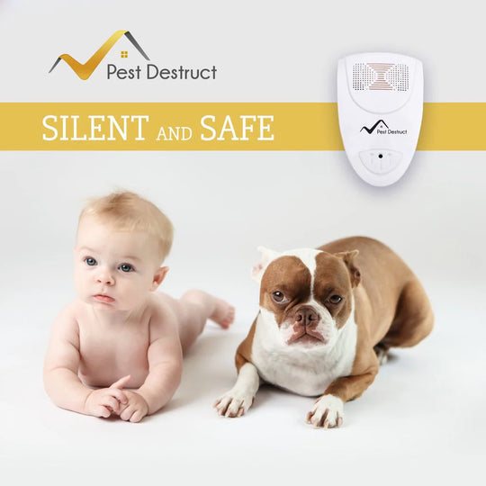 Electronic Pest Deterrent Device for Rodents and Insects – Plug-In Sonic Wave Technology for Homes Up to 800 sq ft – Safe Around Pets and Ch | Thomler