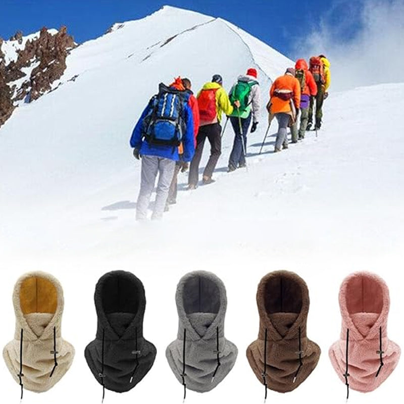 Fleece Balaclava Ski Mask Full Face Winter Hood Windproof Adjustable Neck Warmer for Skiing Snowboarding Hiking Motorcycling | Thomler