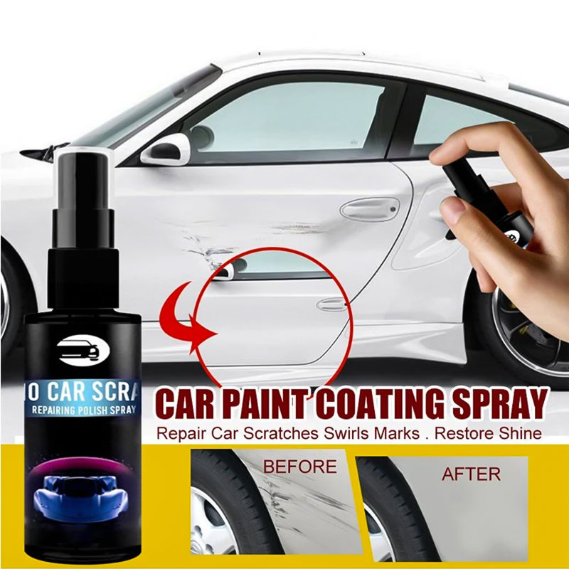 Ceramic Coating Scratch Remover for Automotive Paint Protection & Gloss Restoration – Water Repellent Formula for Cars, Trucks, SUVs | Thomler