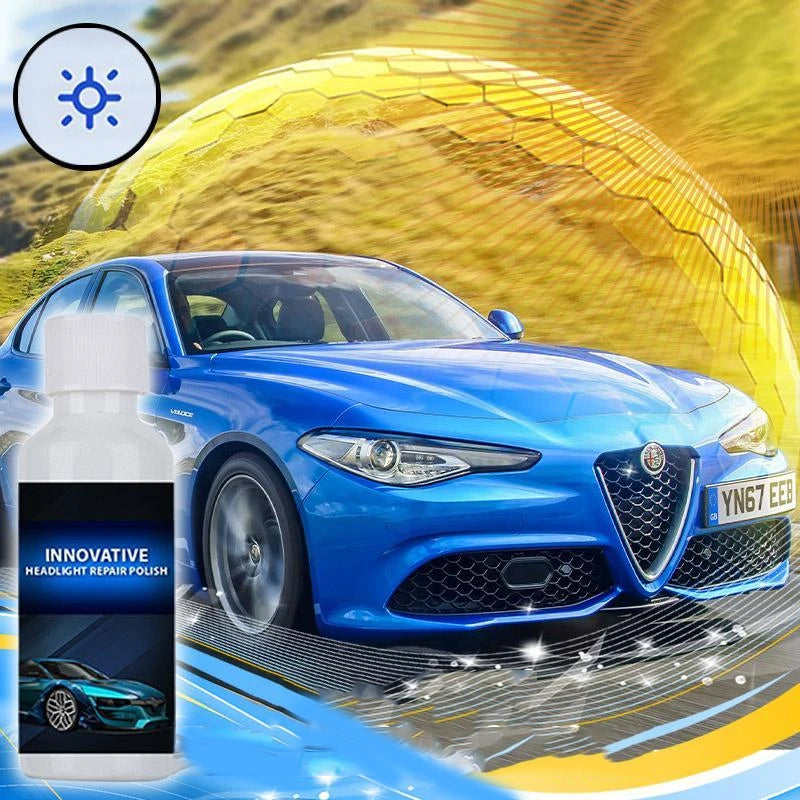 Headlight Restoration Kit – Removes Cloudiness & Yellowing for Crystal-Clear Lens Clarity on All Vehicles | Thomler