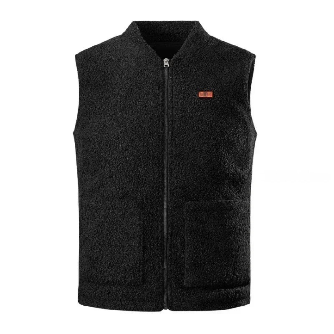 Heated Vest with 3 Temperature Settings & USB-C Power | Men's Electric Warming Gilet for Winter Outdoor Work | Rechargeable Washable Body | Thomler