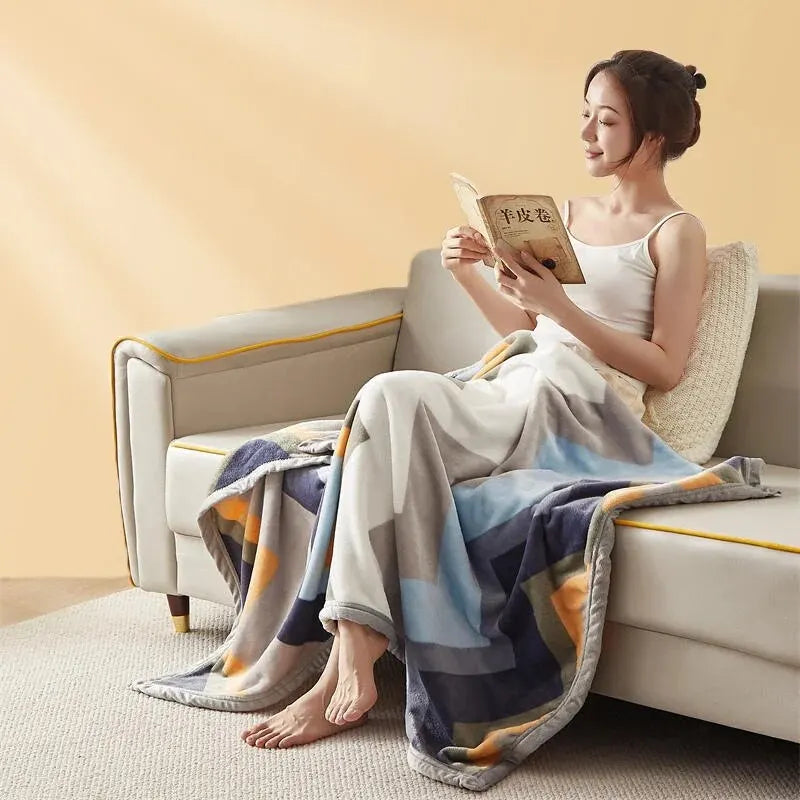 Plush Fleece Throw Blanket – Ultra-Soft Warmth for Year-Round Comfort | Thomler