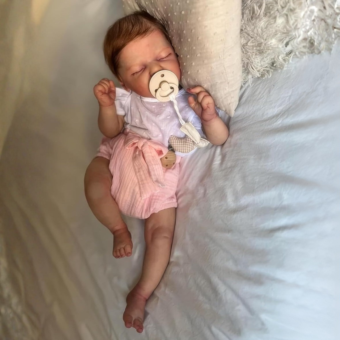 Lifelike Silicone Baby Doll with Soft Touch Skin for Collectible Display & Comfort | Thomler