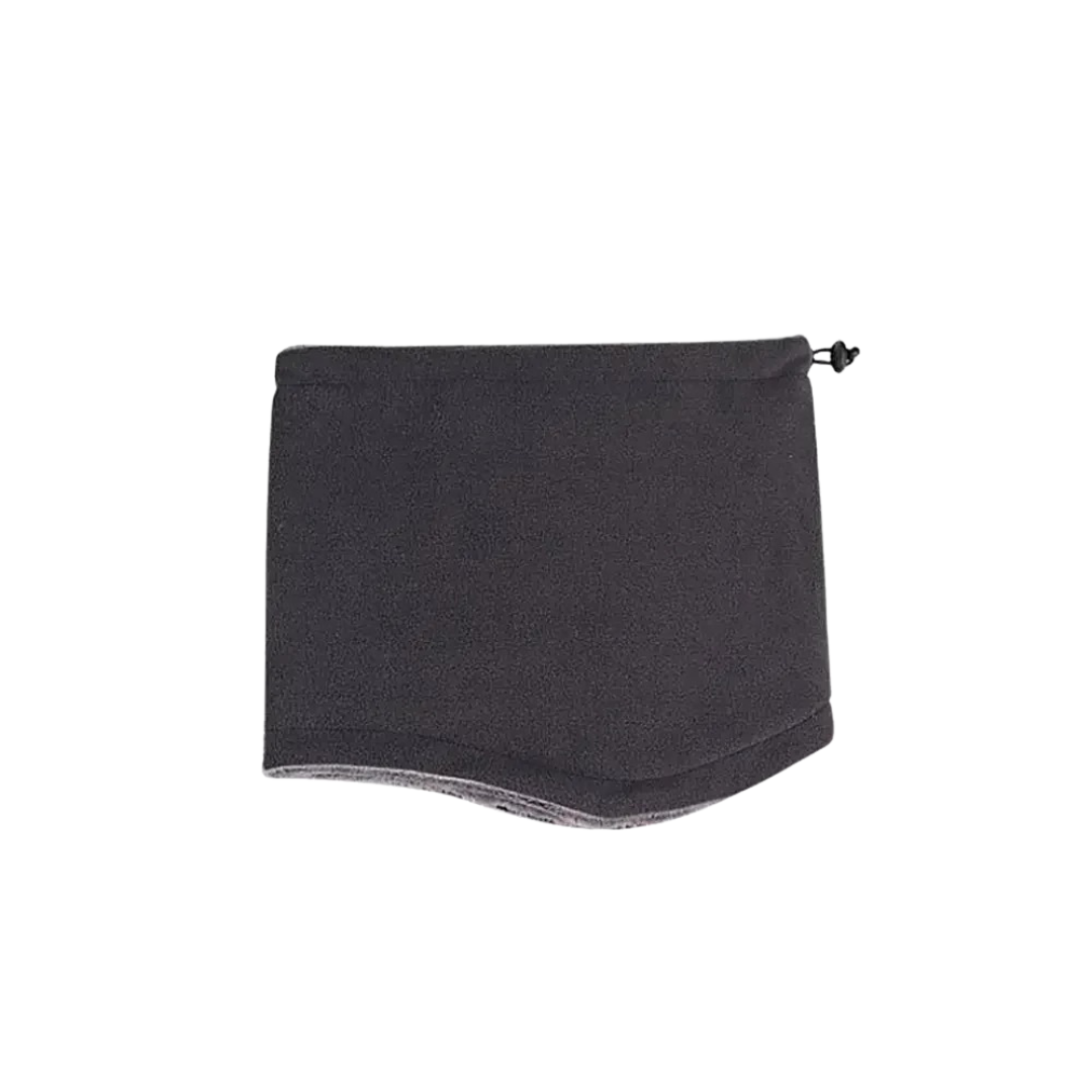 Adjustable Fleece Neck Gaiter with Drawstring for Winter Sports & Outdoor Activities – Versatile Face Cover | Thomler