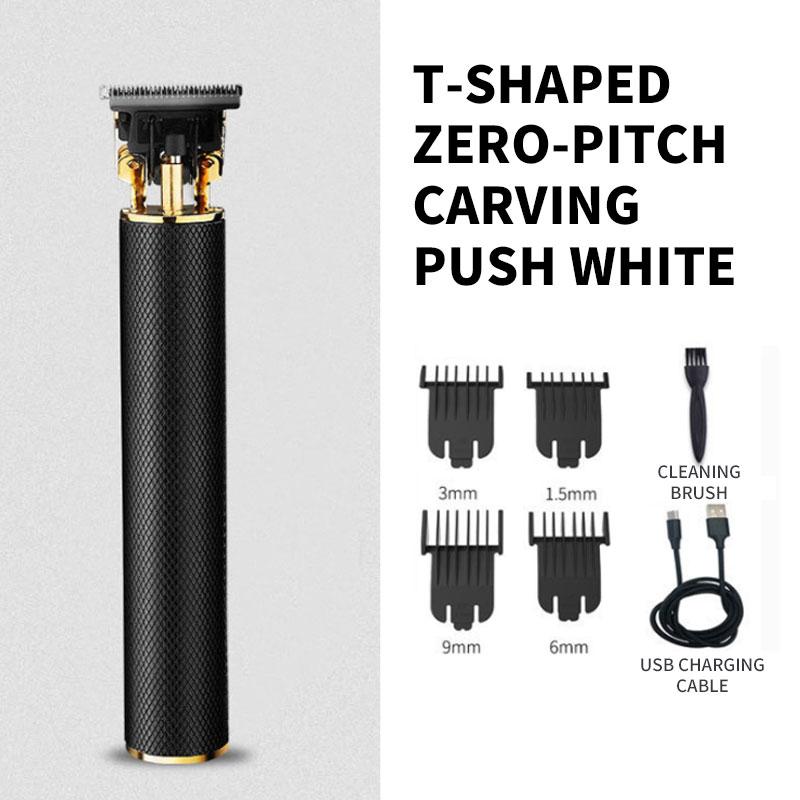 Cordless Precision Hair Clipper with T-Blade for Fade Cuts, Edge-Ups, Beard Shaping & Full Body Detailing – USB Rechargeable, 6-Hour | Thomler
