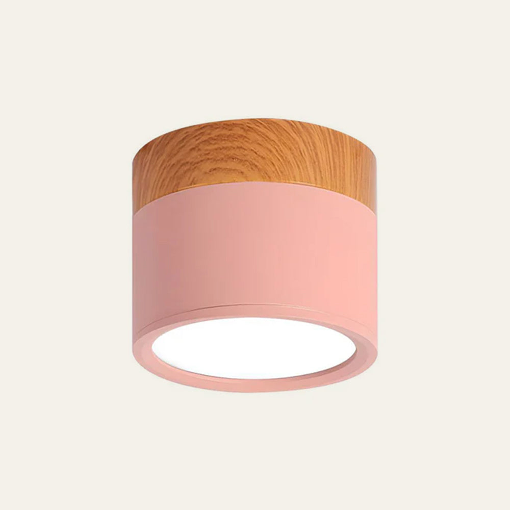 Ceiling Light Aluminium Wood LED 5W 7W Modern Hallway Living Room Surface Mount Lamp | Thomler
