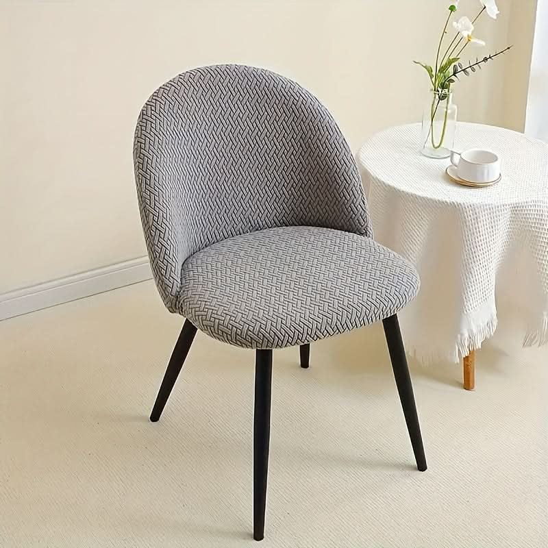 Stretch Dining Chair Slipcovers - Removable Washable Seat Protectors for Kitchen & Dining Room Furniture, Fitted Elastic Chair Covers for | Thomler
